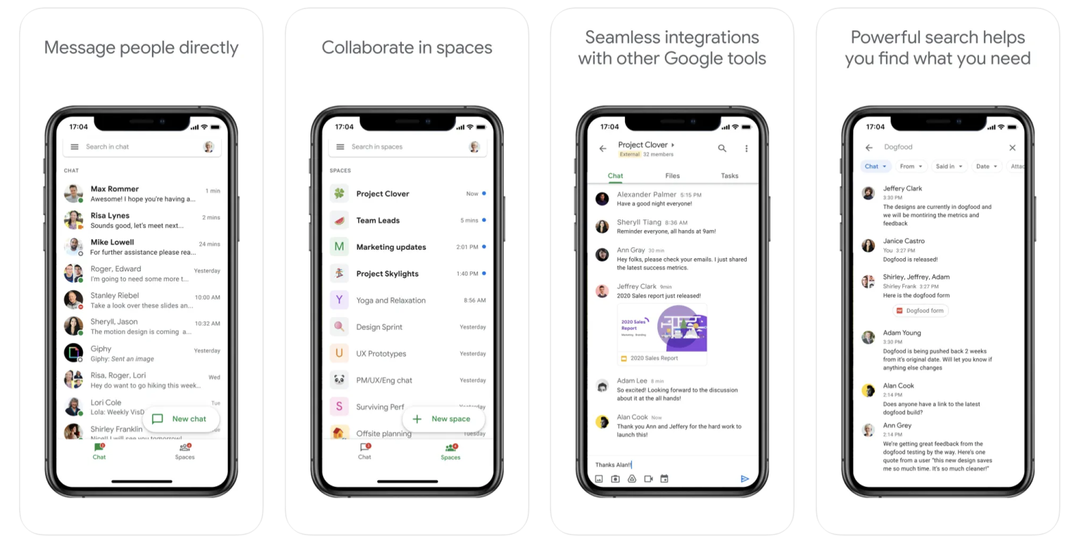 Google Chat App Supernile